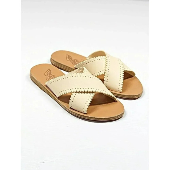 Ancient Greek Sandals Women's Philourgos Slide Sandals Size 37 EU (MSRP $285) - Picture 5 of 11